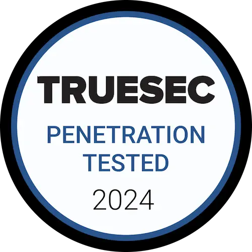 Penetratietest badge.